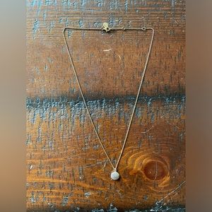 Vintage Stella & Dot sterling silver 925 pendant necklace ~